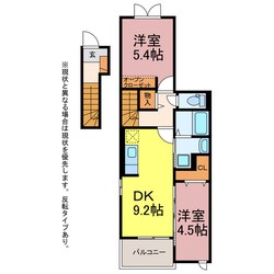 チェリーブロッサムⅠ・Ⅱの物件間取画像